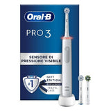 Oral B PRO 3 SERIES 3700 White electric toothbrush