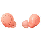 Sony WFC500D CE7 Ergonomic TWS Orange bluetooth microphone headset