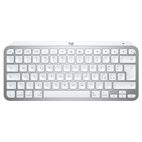 Tastiera computer Logitech 920 010522 MX SERIES Keys Mini per Mac Pale