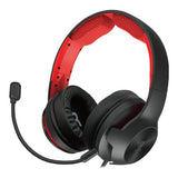 Hori NSW-200U SWITCH Headset Pro Black and Red gaming headphones