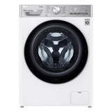 LG SMART F2DV9S8H2E AI DD Slim Black and White Washer Dryer