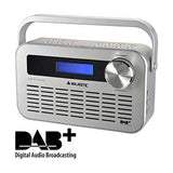 Radio Majestic 109843_WHAL DAB 843 Silver and White