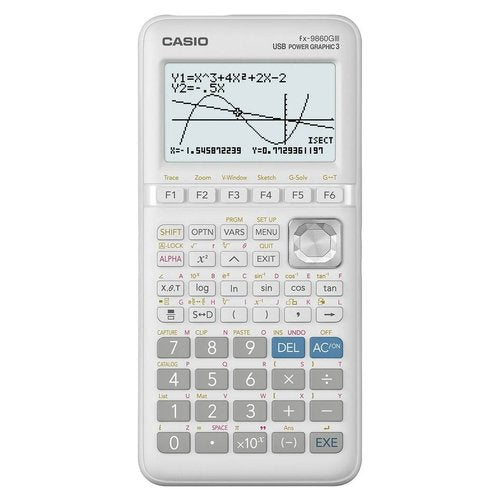 Calcolatrice Casio FX-9860GIII-W-ET FX SERIES Natural V.P.A.M. Certifi