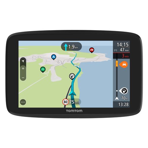Navigatore GPS Tomtom 1PN6 002 20 GO Camper Tour Wifi Black e Grey