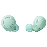 Sony WFC500G CE7 Ergonomic TWS Green bluetooth microphone headset
