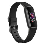 Smartband Fitbit FB422BKBK LUXE Nero e Acciaio inox grafite