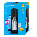 Sodastream Carbonator 2270211 TERRA MEGAPACK BLACK Black