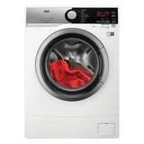AEG L6SE74B 6000 Series ProSense White and Gray Washing Machine