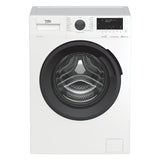 Beko Washing Machine 7000640032 STEAMCURE WUX71236AI IT Black and White