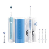 Oral B Water Jet and Toothbrush Kit 139805 Waterjet Pro 700 White and A